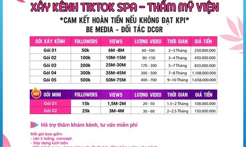 Đơn vị xây kênh TikTok cho y bác sĩ chất lượng hàng đầu hiện nay