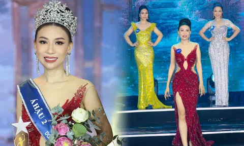 Sắc vóc ấn tượng của Á hậu 2 cuộc thi Hoa hậu Doanh nhân Du lịch Biển 2023 Lê Huỳnh Hà Như