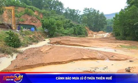 CẢNH BÁO MƯA LŨ Ở THỪA THIÊN HUẾ