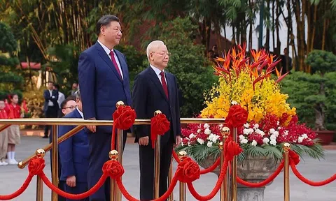 LỄ ĐÓN CHÍNH THỨC TỔNG BÍ THƯ, CHỦ TỊCH NƯỚC TRUNG QUỐC TẬP CẬN BÌNH