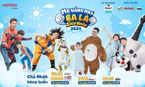Poster độc lạ của “Mẹ Vắng Nhà Ba Là Siêu Nhân 2024”: Pam thành cô bé Masha tinh nghịch, đáng yêu