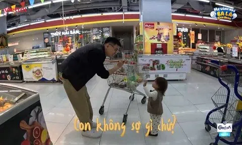 'Mẹ Vắng Nhà Ba Là Siêu Nhân 2024' Tập 3: Ba Hải Long lạc Pam trong siêu thị; Rhymastics chấn chỉnh con trai ăn vạ