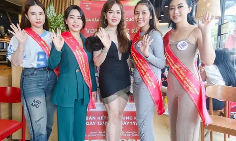 Á hậu Trúc Linh chào đón thí sinh Hoa hậu Doanh nhân Quốc gia Việt Nam 2024