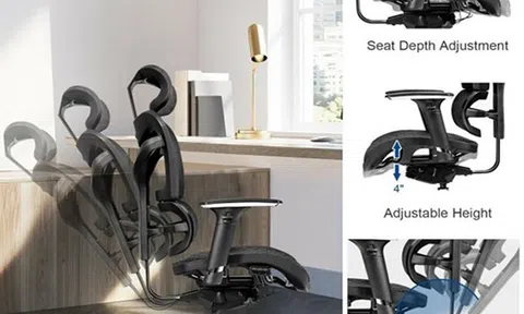 Bật mí lý do ghế công thái học được sử dụng phổ biến hiện nay