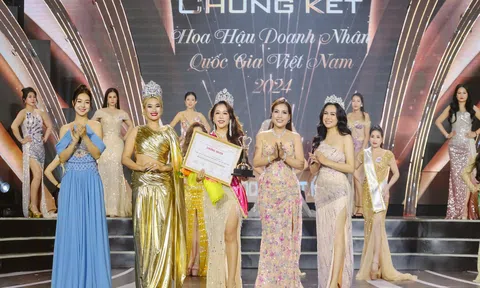 Doanh nhân Lê Nguyễn Thị Hoàng Oanh đăng quang Hoa hậu Nhân ái - Hoa hậu Doanh nhân Quốc Gia Việt Nam 2024