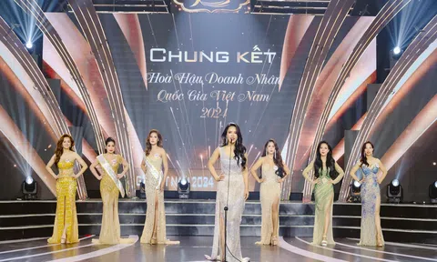 Doanh nhân Phạm Thị Sen đăng quang Á hậu 2 Hoa hậu Doanh nhân Quốc Gia Việt Nam 2024