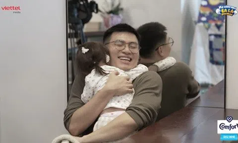 Pam tủi thân khóc một 'vũng nước mắt', ba Hải Long rối rít xin lỗi