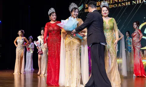 Doanh nhân Trần Võ Huỳnh Ngân là Hoa Hậu Doanh Nhân Tài Năng 2024