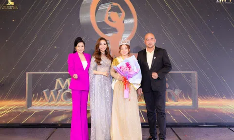 Doanh nhân Nguyễn Thị Phương Duyên lên ngôi Nữ hoàng Doanh nhân Tài sắc Châu Á