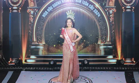 Trần Thị Cẩm Thơ đạt ngôi vị Á hậu 3 và giải Người đẹp được yêu thích nhất tại Hoa hậu Doanh nhân Việt Nam Toàn cầu 2024