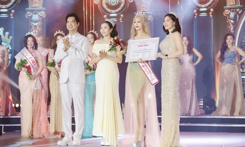 Dương Thị Mỹ Uyên đã xuất sắc giành vị trí Á hậu 2 tại cuộc thi Hoa hậu Doanh nhân Việt Nam Toàn cầu 2024