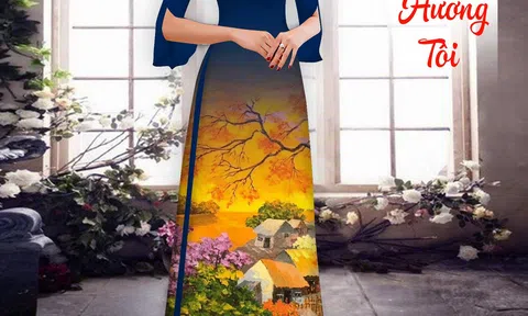 Nét văn hóa đặc sắc của quê hương Việt Nam được thể hiện qua tà áo dài - Vải Đất Lành