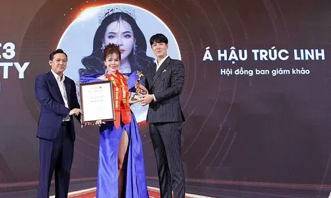 Á hậu Ánh Quyên rạng rỡ tại sự kiện The Face Beauty 2024