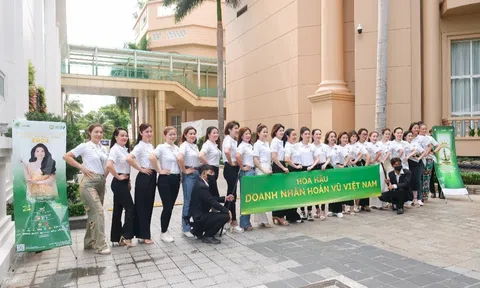 Các thí sinh đã sẵn sàng cho hành trình chinh phục vương miện Hoa hậu Doanh nhân Hoàn vũ Việt Nam 2024