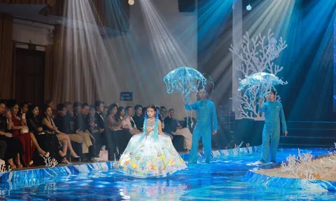 Đỗ Trần Thái Trân đảm nhận vị trí Firs face trong bộ sưu tập “ký ức đại dương” của NTK Dexnol- Tuấn Huỳnh