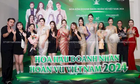 Story Wedding nhà tài trợ cuộc thi Hoa Hậu Doanh Nhân Hoàn Vũ Việt Nam 2024