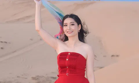 Vải Đất Lành nhà tài trợ cuộc thi Hoa Hậu Doanh Nhân Hoàn Vũ Việt Nam 2024