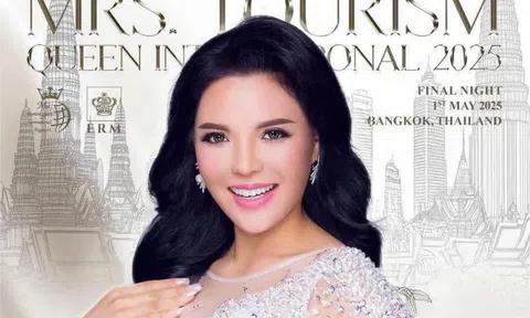 Chung kết Mrs Tourism Queen International 2025 - Nhà thiết kế Mai Phương Trang xuất hiện với vai trò giám đốc quốc gia
