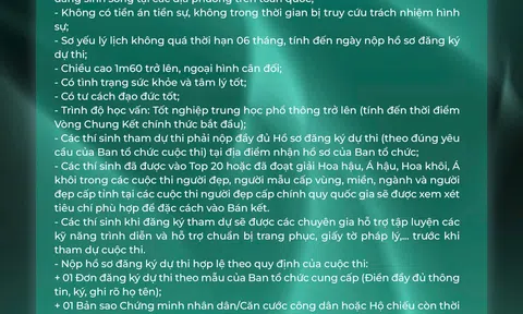 “Hoa hậu Quốc dân Việt Nam 2025” chính thức được chấp thuận tổ chức tại Ninh Thuận