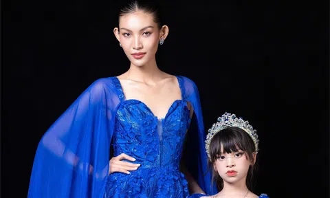 Nguyễn Ngọc Anh – Á quân Siêu mẫu nhí toàn năng mùa 2 thần thái rạng ngời bên Quán quân The Face Việt Nam 2023 Huỳnh Tú Anh trong bộ ảnh ấn tượng tại lễ khai mạc Lễ hội Trải nghiệm Du lịch Hà Nội 2025