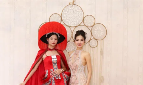 PHẠM TRẦN HẢI NGÂN – ĐẠI SỨ TRANG PHỤC TẠI SHOW DIỄN “TỎA SÁNG TÀI NĂNG 2025”