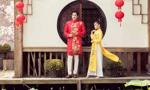 Hà Trí Quang cùng con gái nuôi tung bộ ảnh Xuân đầy ấn tượng