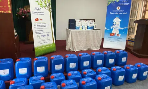 Hợp chất HOCl của nước sát khuẩn ASFA khử mùi, diệt khuẩn theo công nghệ Nhật Bản.