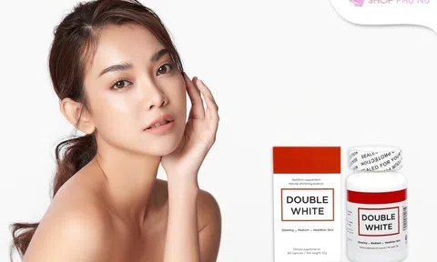 Giảm nám, xóa nhăn, tỏa rạng làn da trắng hồng với viên uống Double White