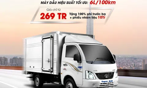 Những ưu điểm khiến TATA superACE nổi bật trên thị trường xe tải