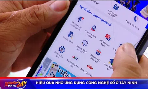 HIỆU QUẢ NHỜ ỨNG DỤNG CÔNG NGHỆ SỐ Ở TÂY NINH