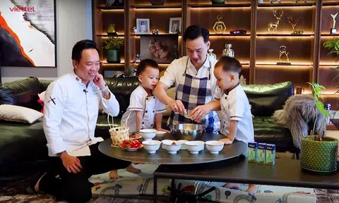 MC Thành Trung lần đầu cho con chơi bóng đá, muốn tương lai làm fan Manchester United