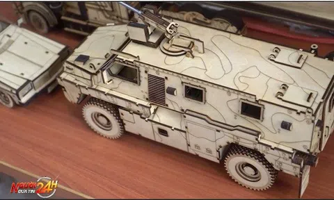 BỘ SƯU TẬP ÔTÔ MÔ HÌNH LÀM TỪ VÁN GỖ