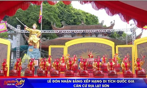 LỄ ĐÓN NHẬN BẰNG XẾP HẠNG DI TÍCH QUỐC GIA CĂN CỨ ĐỊA LẠT SƠN